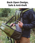 K&F Concept Mochila de 20L para Cámara DSLR con Compartimento para Laptop 15.6"