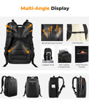 K&F Concept Mochila multifuncional de cámara dura de 22L Nature Wander