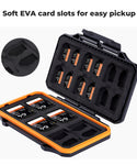 K&F Concept KF31.106 Estuche Impermeable para Tarjetas SD y MicroSD (36 Ranuras)