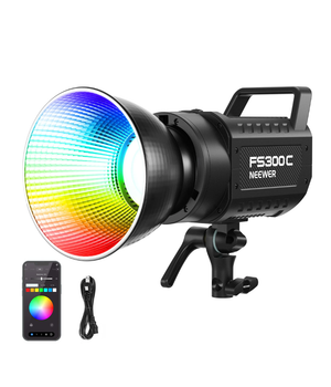 NEEWER FS300C Luz de video LED RGB de 300W