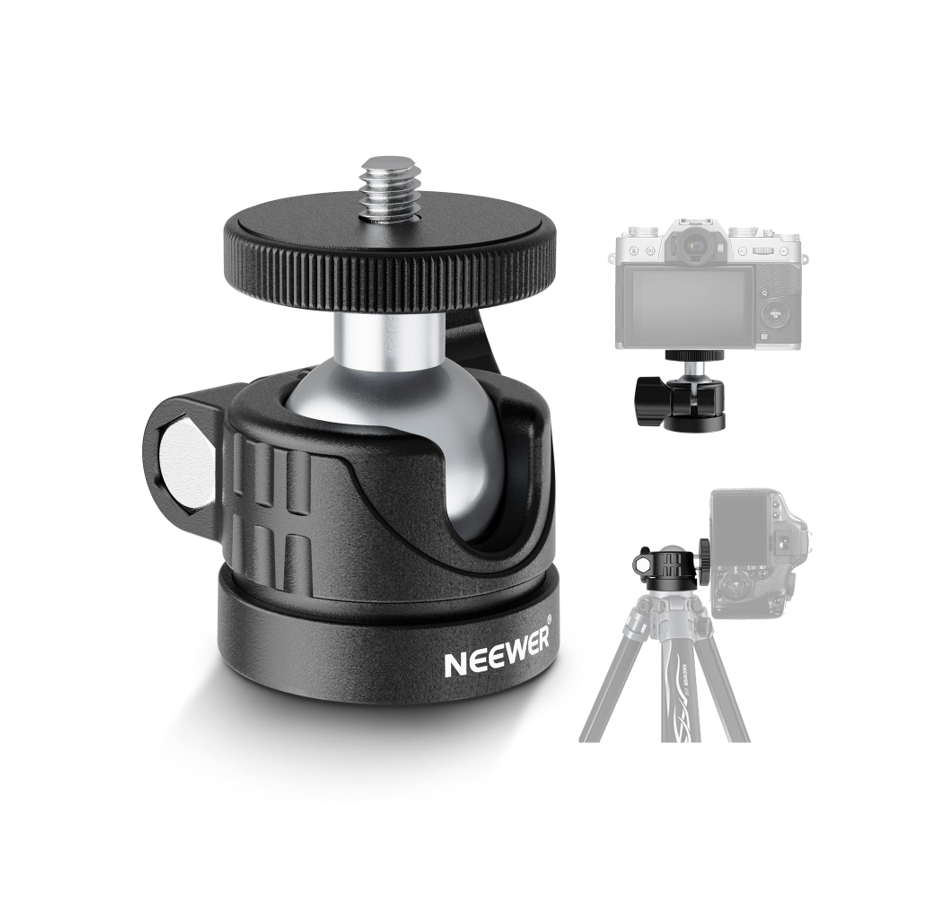 NEEWER BASICS GM01 Mini Cabezal de Bola (Ball Head)