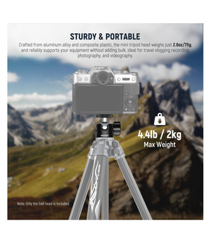 NEEWER BASICS GM01 Mini Cabezal de Bola (Ball Head)