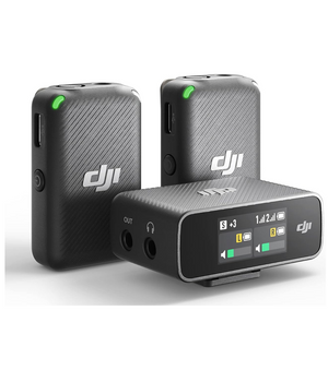 DJI Mic (2 TX + 1 RX + estuche de carga)