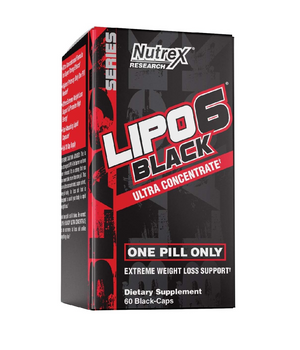 Nutrex Research LIPO-6 BLACK ultra concentrado - 60 capsulas