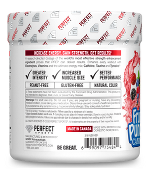 Perfect Sports iPrep Pre-entreno + Electrolytes - 30 servicios