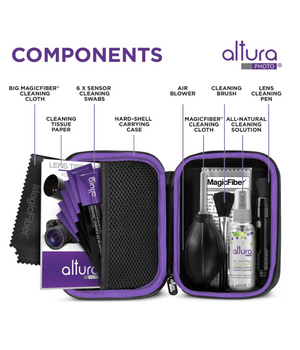 Kit de Limpieza ALTURA  para Cámara Full Frame