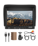 Neewer F100 Monitor 7" HD IPS 1280x800 entrada HDMI, con batería de iones de litio F750 de 4400 mAh