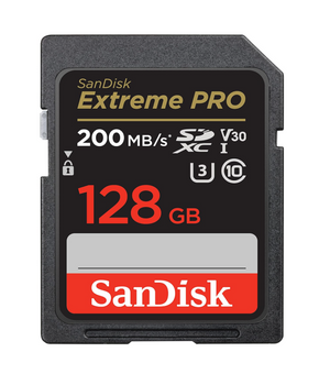SanDisk Extreme PRO SDXC UHS-I 128GB – Rendimiento máximo para foto y video 4K