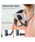 NEEWER GP16 Soporte Magnético de Cuello para Cámara de Acción y Teléfono