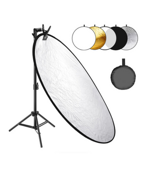 Kit NEEWER RF-110 Reflector de 110 cm y Soporte de 110 cm