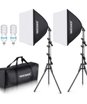 NEEWER Kit de Softbox de 24 x 24 pulgadas