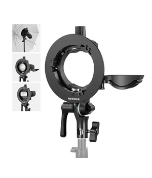 NEEWER CRB1 Soporte de Montaje Bowens Tipo S para Flash