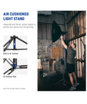 NEEWER ST-260AC Soporte de Luz Acolchado con Aire – 8.5 ft (260 cm)