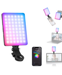 NEEWER VL67C Luz RGB para selfie con control de aplicación, 94 LED CRI97 2000mAh recargable