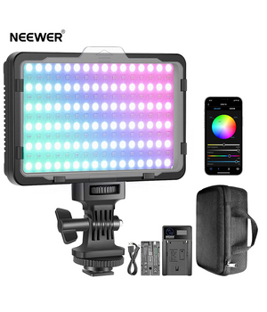 Neewer Luz LED RGB176 con control de aplicación