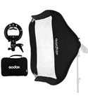 GODOX Softbox plegable de 24 x 24 pulgadas / 60cmx60cm, con soporte tipo Bowens