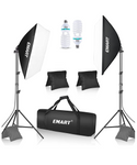 EMART Kit de 2 Softbox de 20 x 28 pulgadas.