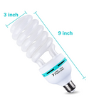 EMART Bombilla de espectro completo de105 W 5500 K CFL