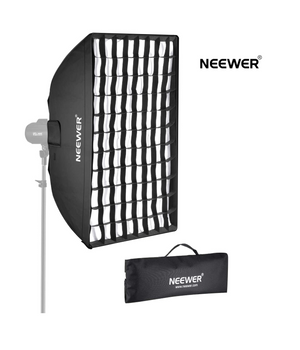 Neewer® - Softbox rectangular de 24 x 36 pulgadas (60 x 90 cm), montura bowens