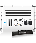 MOUNTDOG Soporte de fondo de 8.5 x 10 pies (sin telas)