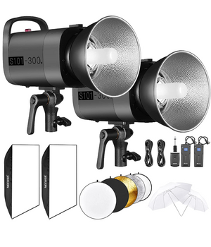 Neewer Kit de iluminación estroboscópica  S101-300